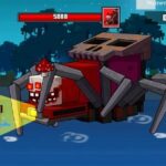 Piraten-Block-Craft-Monster-Shooter