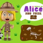 Welt von Alice Dino Fossil